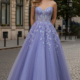 Princess prom dress with sequin detail and full volume skirt
